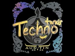 Sticker | Techno4K (Holo) | Austin 2025