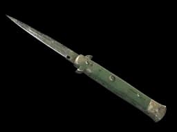 ★ StatTrak™ Stiletto Knife | Forest DDPAT (Battle-Scarred)