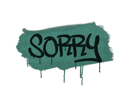 Sealed Graffiti | Sorry (Frog Green)