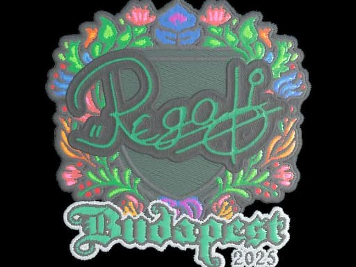 Sticker | regali (Embroidered) | Budapest 2025