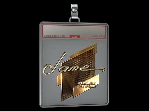 Sticker Slab | Jame (Gold) | Boston 2018