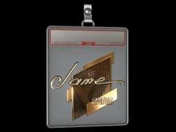 Sticker Slab | Jame (Gold) | Boston 2018