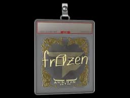 Sticker Slab | frozen (Gold) | Austin 2025