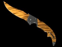 ★ StatTrak™ Falchion Knife | Tiger Tooth (Factory New)