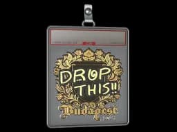 Sticker Slab | drop (Gold) | Budapest 2025
