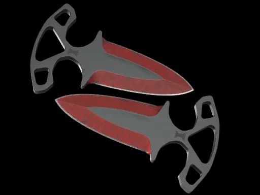 ★ Shadow Daggers | Crimson Web (Minimal Wear)