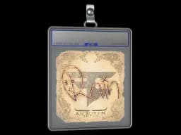 Sticker Slab | rain | Austin 2025