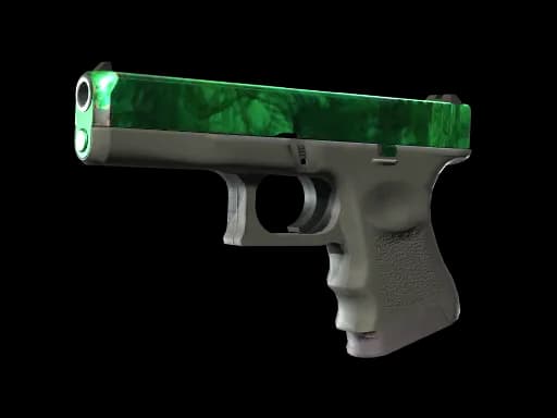 Glock-18 | Gamma Doppler (Well-Worn) Emerald