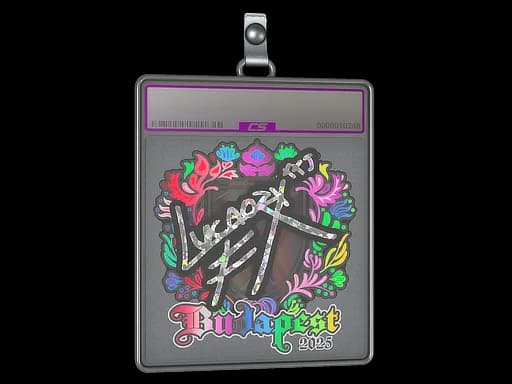 Sticker Slab | Lucaozy (Holo) | Budapest 2025