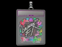 Sticker Slab | Lucaozy (Holo) | Budapest 2025