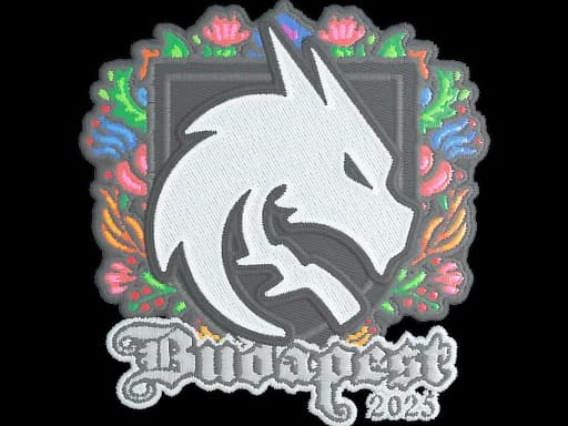 Sticker | Team Spirit (Embroidered) | Budapest 2025