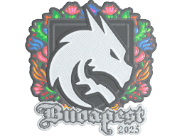 Sticker | Team Spirit (Embroidered) | Budapest 2025