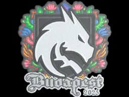 Sticker | Team Spirit (Embroidered) | Budapest 2025