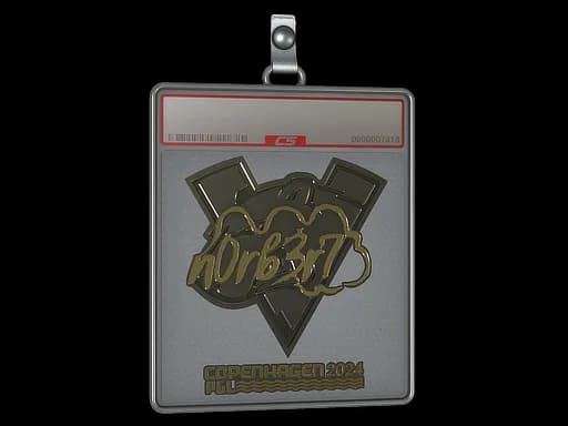 Sticker Slab | n0rb3r7 (Gold) | Copenhagen 2024