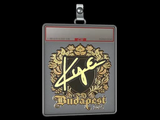 Sticker Slab | kye (Gold) | Budapest 2025