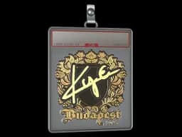 Sticker Slab | kye (Gold) | Budapest 2025