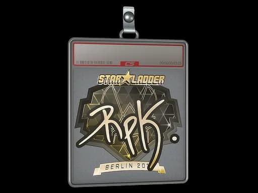 Sticker Slab | RpK (Gold) | Berlin 2019