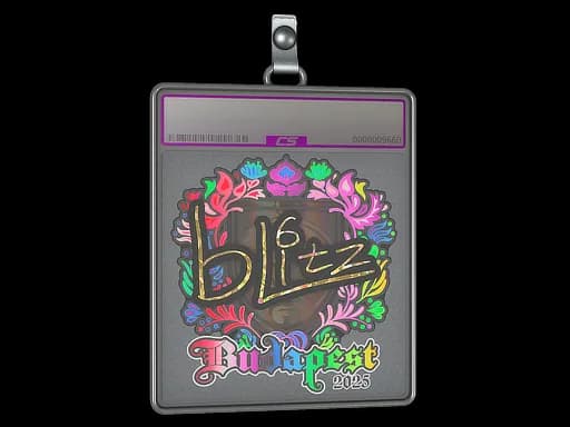 Sticker Slab | bLitz (Holo) | Budapest 2025