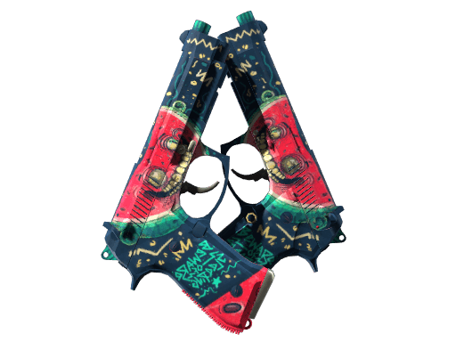 Dual Berettas | Melondrama (Field-Tested)