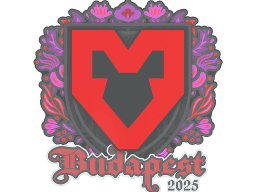 Sticker | MOUZ | Budapest 2025