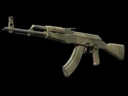 Souvenir AK-47 | Safari Mesh (Well-Worn)