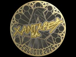 Sticker | XANTARES (Gold) | Cologne 2026