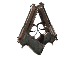 Dual Berettas | Rose Nacre (Field-Tested)