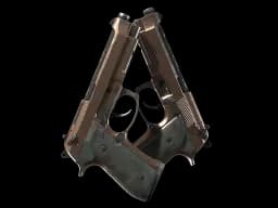 Dual Berettas | Rose Nacre (Field-Tested)