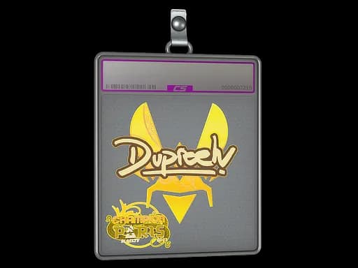 Sticker Slab | dupreeh (Holo, Champion) | Paris 2023