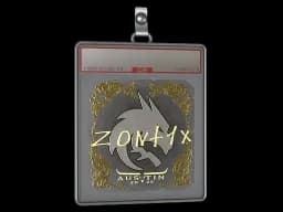 Sticker Slab | zont1x (Gold) | Austin 2025