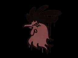 Sealed Graffiti | Cocky (Brick Red)