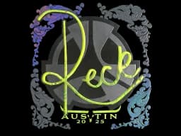 Sticker | reck (Holo) | Austin 2025