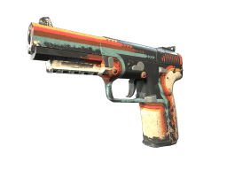 StatTrak™ Five-SeveN | Retrobution (Battle-Scarred)