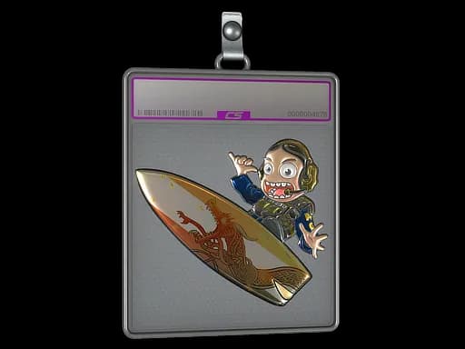 Sticker Slab | Dragon Lore Surf Ava (Foil)