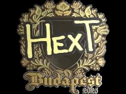 Sticker | HexT (Gold) | Budapest 2025