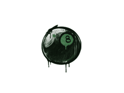 Sealed Graffiti | 8-Ball (Jungle Green)