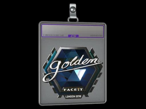 Sticker Slab | Golden (Foil) | London 2018