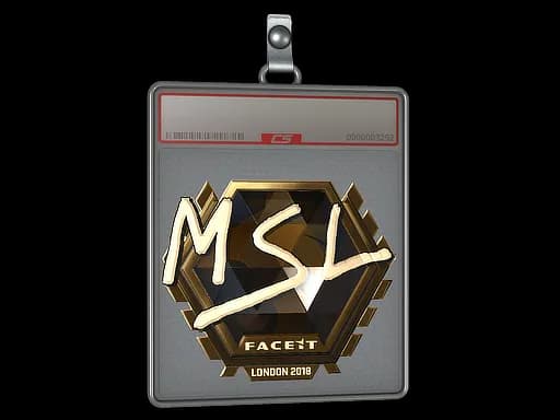 Sticker Slab | MSL (Gold) | London 2018