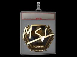 Sticker Slab | MSL (Gold) | London 2018