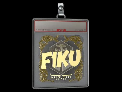 Sticker Slab | F1KU (Gold) | Austin 2025