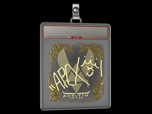 Sticker Slab | apEX (Gold) | Austin 2025