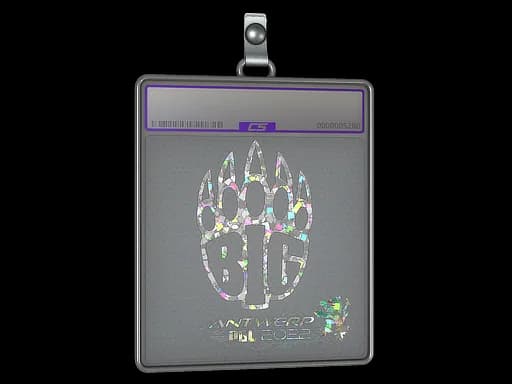 Sticker Slab | BIG (Glitter) | Antwerp 2022