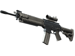 Souvenir SG 553 | Damascus Steel (Minimal Wear)