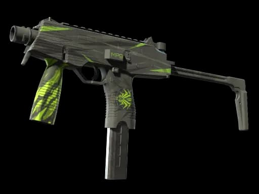 MP9 | Deadly Poison (Well-Worn)