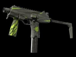 MP9 | Deadly Poison (Well-Worn)
