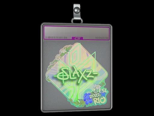 Sticker Slab | slaxz- (Holo) | Rio 2022