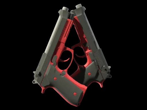 StatTrak™ Dual Berettas | Panther (Minimal Wear)