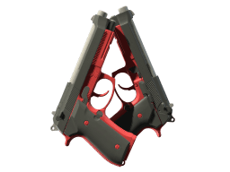 StatTrak™ Dual Berettas | Panther (Minimal Wear)