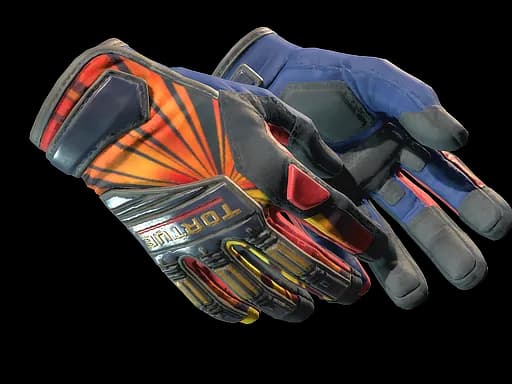 ★ Specialist Gloves | Sunburst (Minimal Wear)