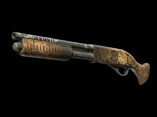 StatTrak™ Sawed-Off | Spirit Board (Battle-Scarred)